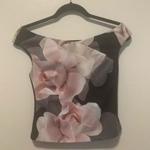 Ted Baker Floral Fitted Blouse